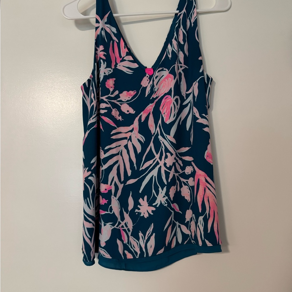 Lilly Pulitzer- Florin Top - Tidal wave